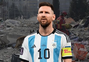Messi: Kalbim Türkiye ile birlikte