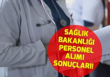 Sağlık Bakanlığı personel alımı sonuç ekranı