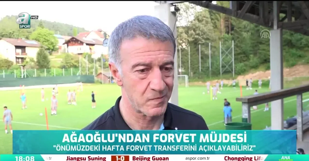 Ağaoğlu'ndan forvet müjdesi