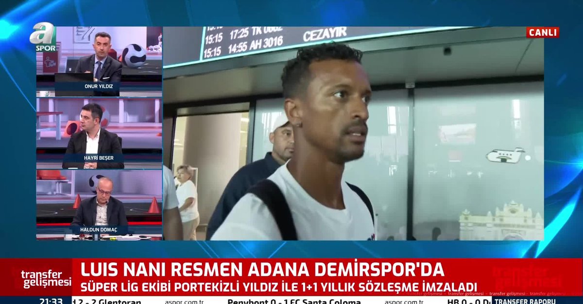 Luis Nani Adana Demirspor'da