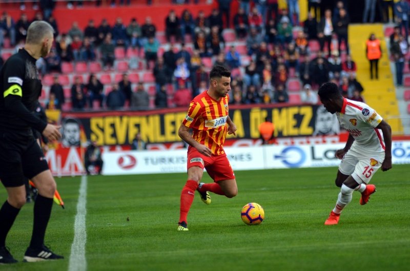 Kayserispor - Göztepe maçından kareler