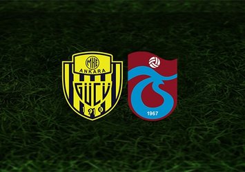 Ankaragücü - Trabzonspor maçı saat kaçta ve hangi kanalda?