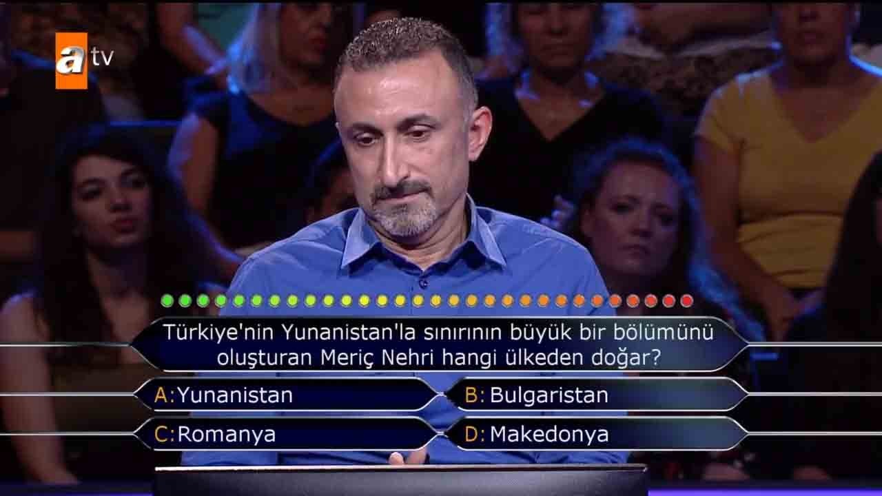 Milyoner’e damga vuran ’Futbol’ sorusu! Kim Milyoner Olmak İster 833.yeni bölüm soru ve cevapları!