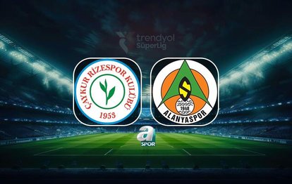 Çaykur Rizespor - Corendon Alanyaspor | CANLI Çaykur Rizespor - Corendon Alanyaspor maçı canlı anlatım
