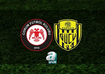 Çorum FK - MKE Ankaragücü maçı hangi kanalda?