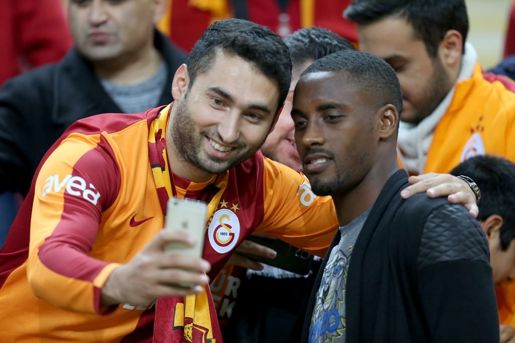 Galatasaray-Dersimspor karşılaşmasından kareler