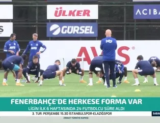 Fenerbahçe'de herkese forma var