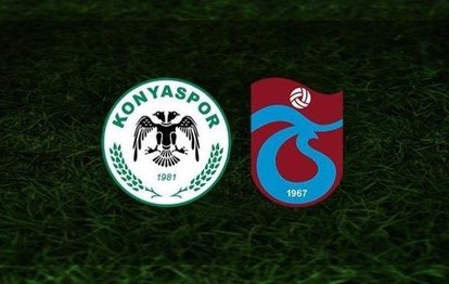 Konyaspor - Trabzonspor maçı | CANLI