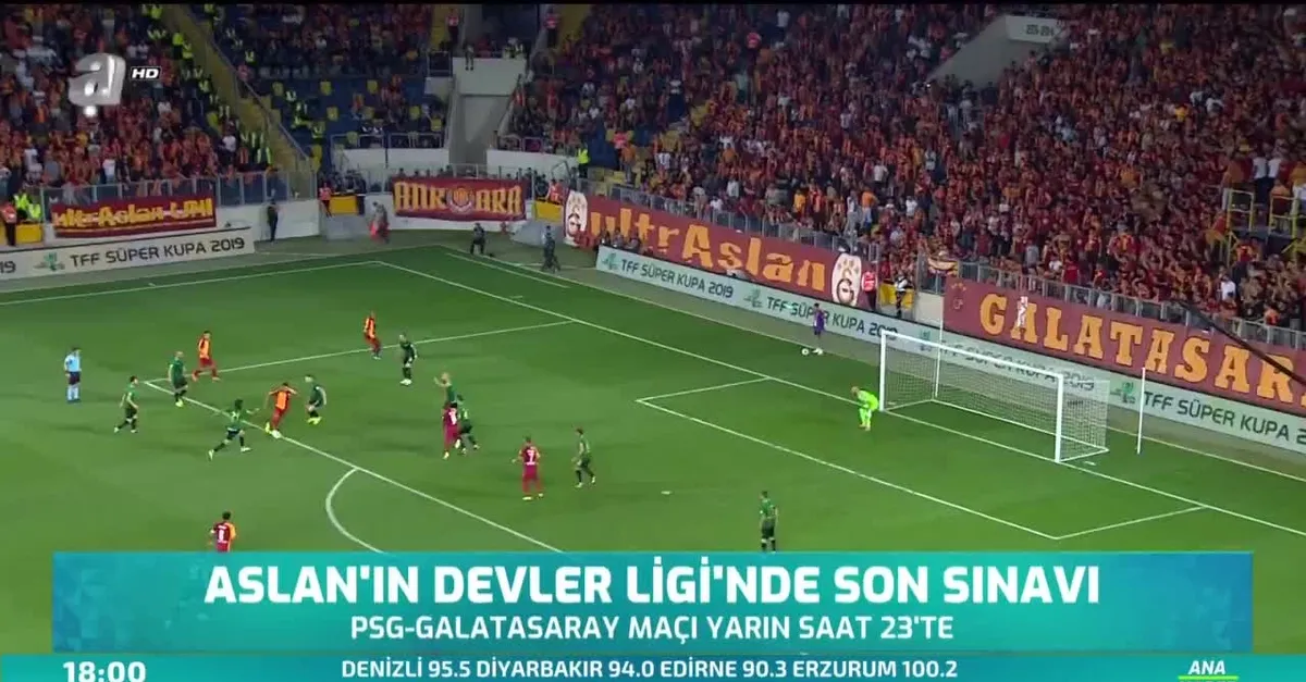 Aslan'ın Devler Ligi'nde son sınavı