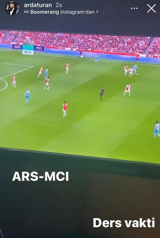 GALATASARAY HABERLERİ - Arda Turan'dan flaş paylaşım! "Ders vakti" - 1