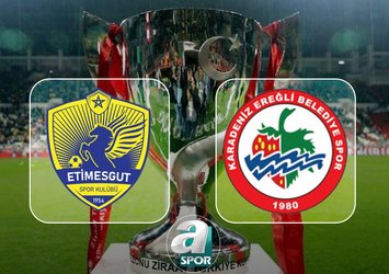 Etimesgut Spor-Karadeniz Ereğli Belediye maçı saat kaçta?