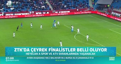 Ziraat Türkiye Kupası'nda çeyrek finalistler belli oluyor