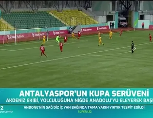 Antalyaspor'un kupa serüveni