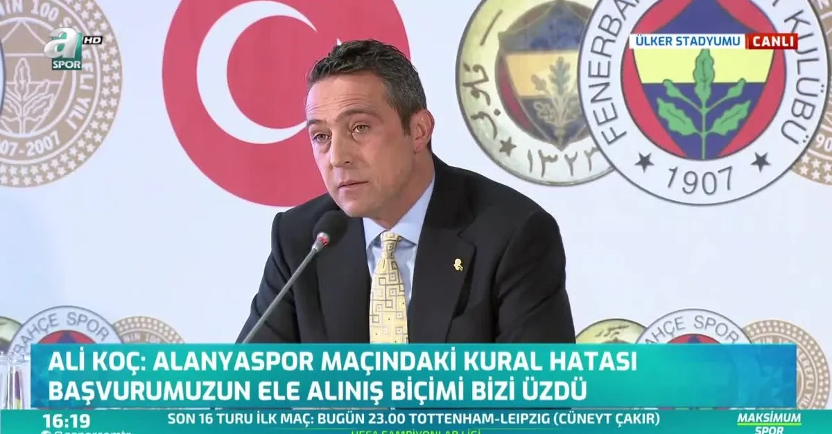 Ali Koç: Lehimize de hatalar yapıldı