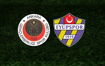 Gençlerbirliği - Eyüpspor maçı ne zaman saat kaçta ve hangi kanalda CANLI yayınlanacak? | TFF 1. Lig