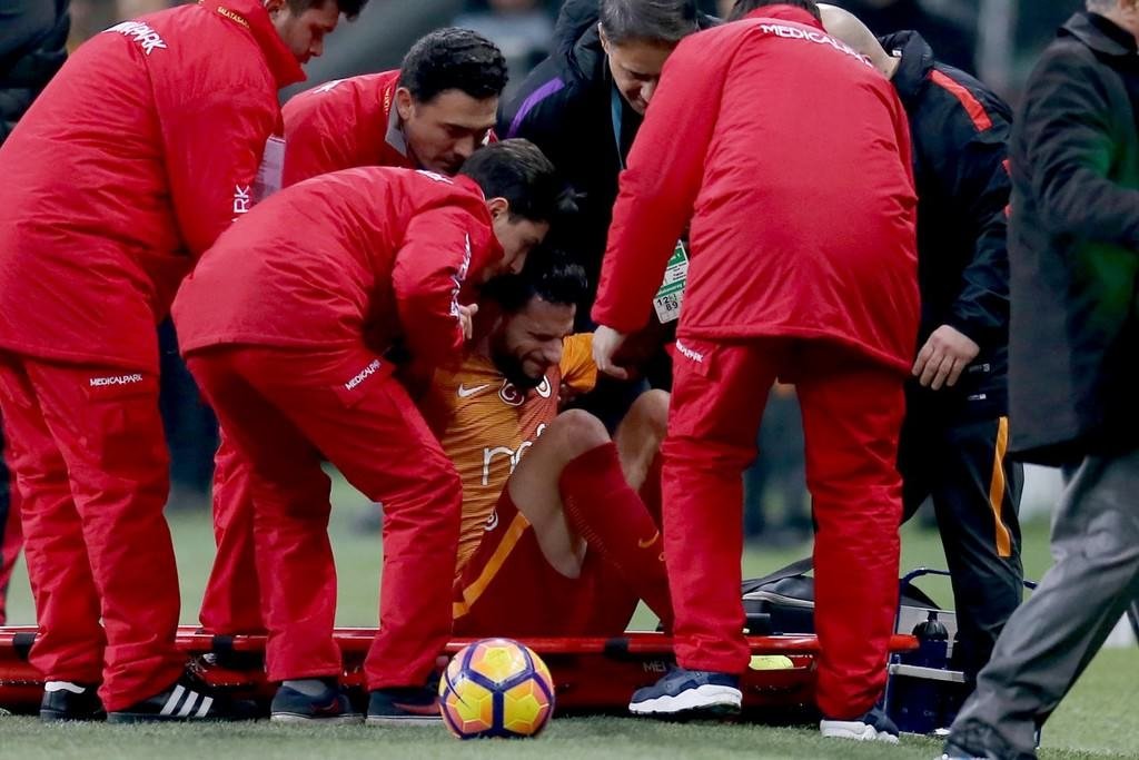 Galatasaray-Gençlerbirliği karşılaşmasından kareler