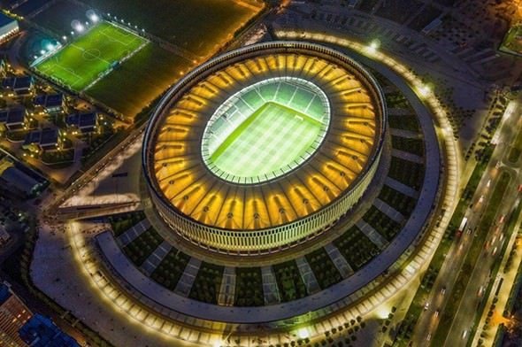 İşte dünyanın en lüks stadı! Türkler yaptı