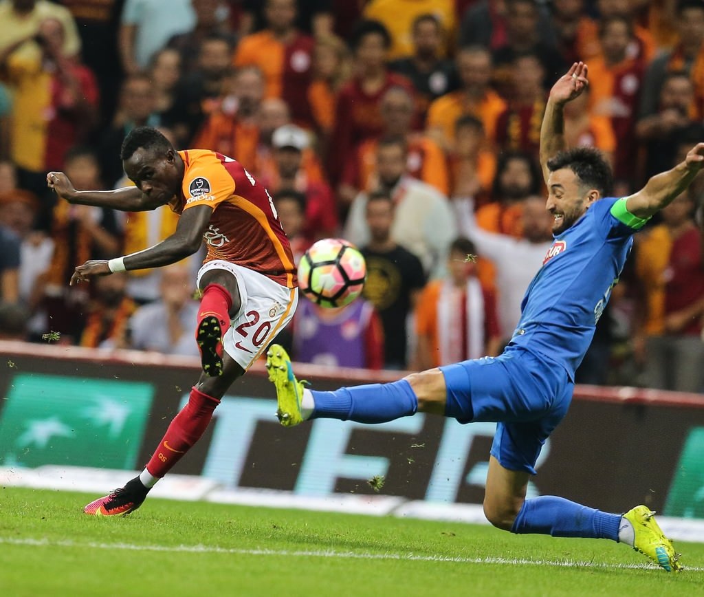 Galatasaray-Rizespor maçından kareler