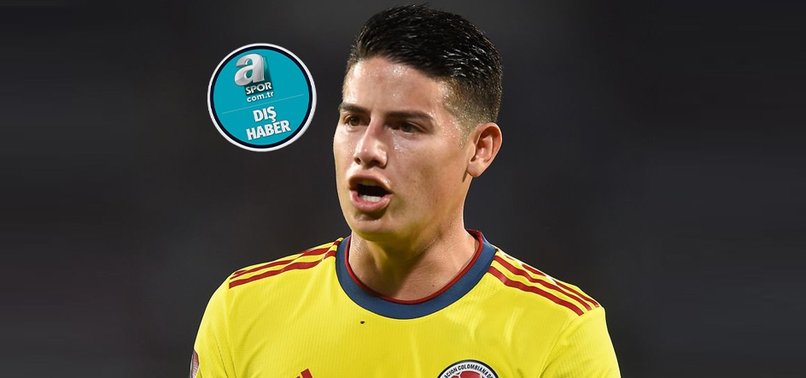 Galatasaray'a kötü haber! James Rodriguez elden kaçtı