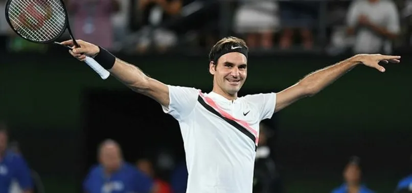 Avustralya Açık'ta şampiyon Roger Federer