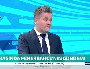 F.Bahçe'ye sert eleştiri! "Roller oturmamış"