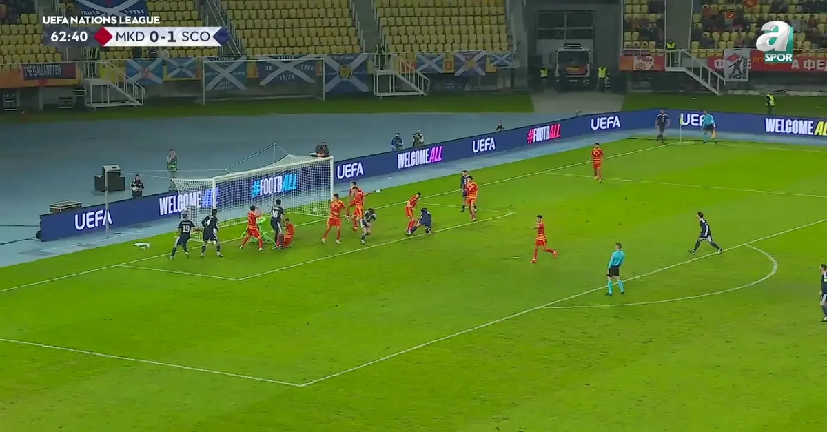 Kuzey Makedonya 0-2 İskoçya | MAÇ ÖZETİ