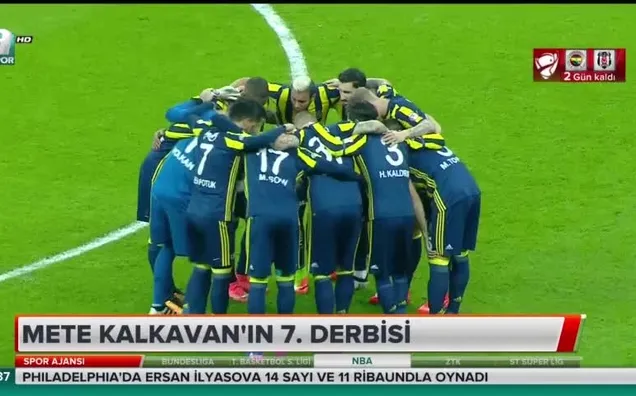 Mete Kalkavan'ın 7. derbisi