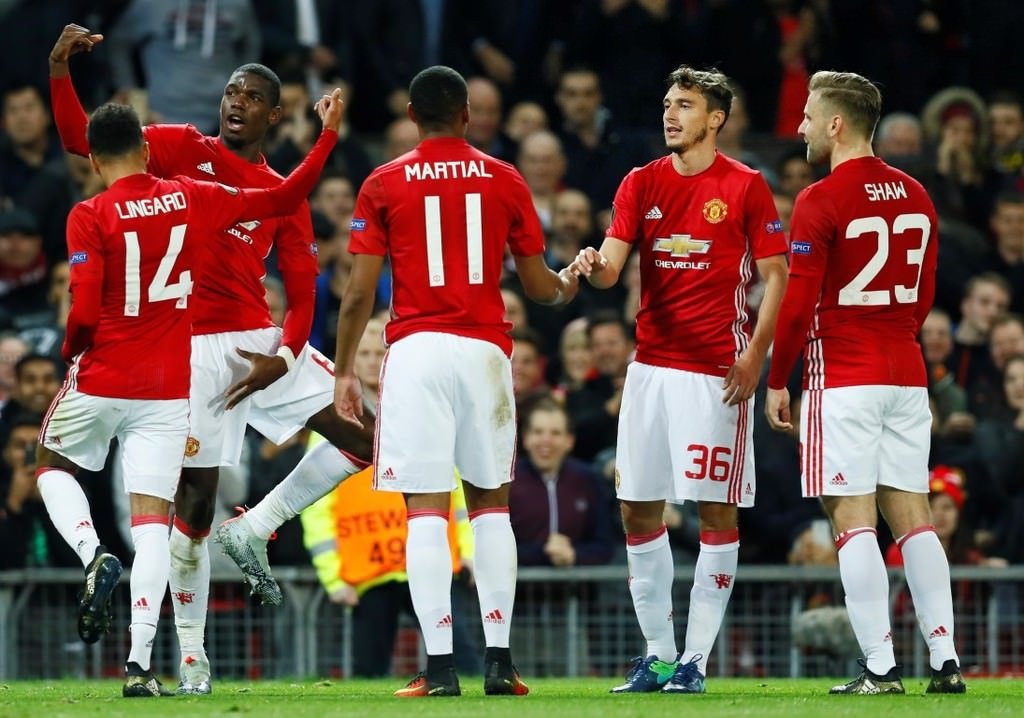 Manchester United - Fenerbahçe maçından kareler