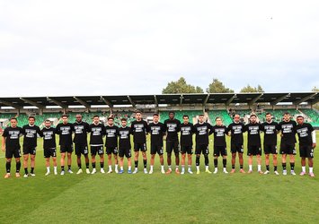 Beşiktaş'tan Gazze'ye destek!