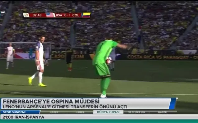 Fenerbahçe'ye Ospina müjdesi!
