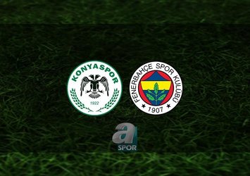 Konyaspor - F.Bahçe maçı saat kaçta?