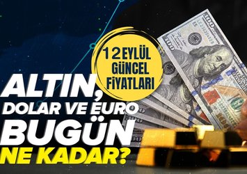 Canlı altın ve döviz kuru takibi 12 Eylül 2025