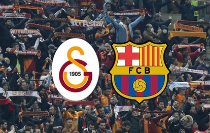Galatasaray - Barcelona maçında efsaneler geçidi! Hagi ve Popescu...