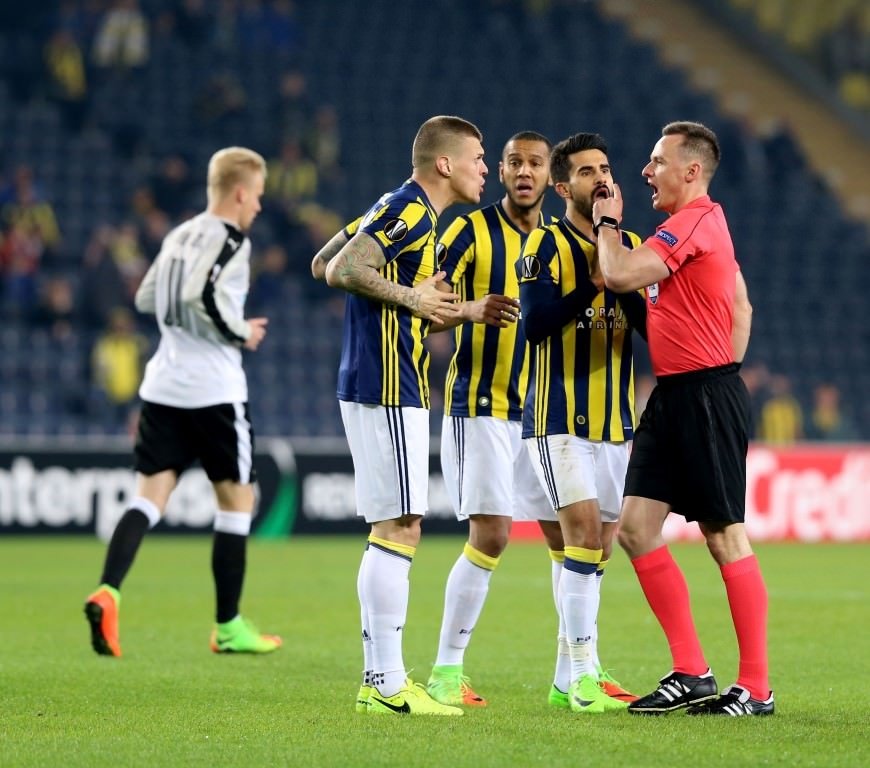 Fenerbahçe-Krasnodar karşılaşmasından kareler