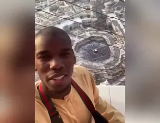 Pogba'dan umre paylaşımı