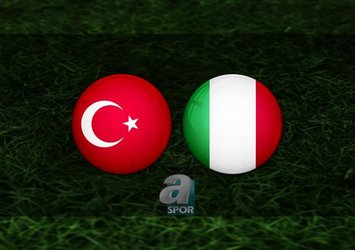 Türkiye İtalya maçı saat kaçta?