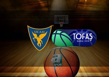 UCAM Murcia - TOFAŞ maçı saat kaçta?