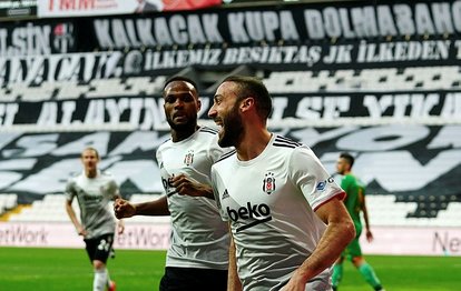 Beşiktaş-Alanyaspor maçında Cenk Tosun’un golü ile 1-0 öne geçti