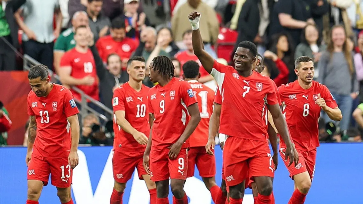 İsviçre, Cezayir karşısında rahat kazanarak son 16'ya yükseldi!