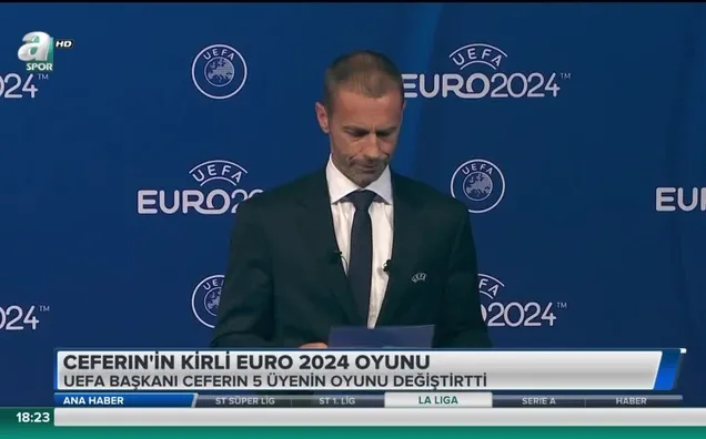 Ceferin'in kirli EURO 2024 oyunu