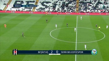GOL | Beşiktaş 3-0 Serik Belediyespor