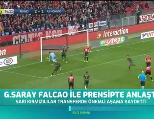 Falcao, Galatasaray yolunda
