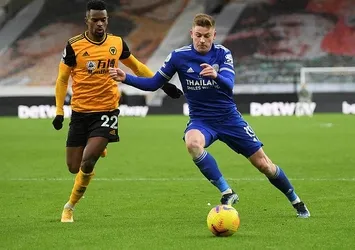 Leicester deplasmanda Wolves'u geçemedi!