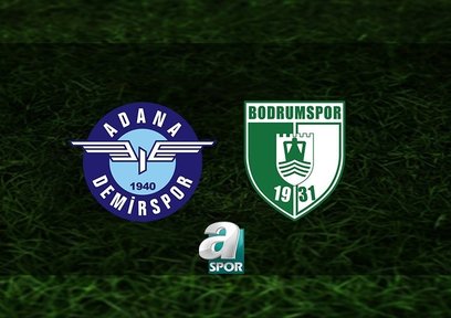 Adana Demirspor - Bodrum FK | CANLI