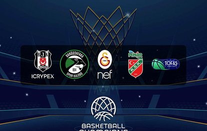 FIBA Basketbol Şampiyonlar Ligi’ 2021-2022 sezonu heyecanı başlıyor!
