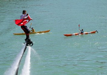 Türkiye Su Jeti ve Flyboard Şampiyonası'na doğru