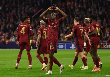 Galatasaray'da Osimhen sahneye çıktı!
