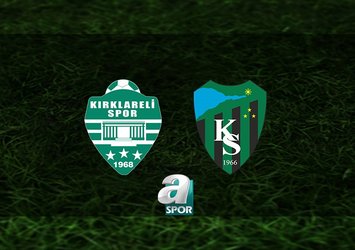 Kırklarelispor - Kocaelispor maçı hangi kanalda?