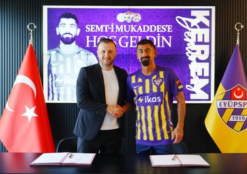 Kerem Demirbay resmen Eyüpspor'da!