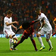 Galatasaray-Kardemir Karabükspor karşılaşmasından kareler